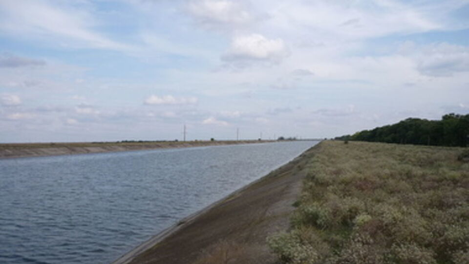 80-85% воды поступают в Крым по Северо-Крымскому каналу