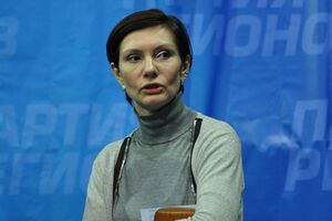 Депутат Верховной Рады от Партии регионов Елена Бондаренко