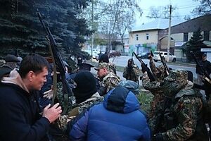 Глава Концерна телевидения в Краматорске считает, что в городе террористы действуют по такой же схеме, как и в Крыму