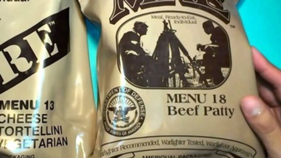 В Украину уже были отправлены сухие пайки военного образца