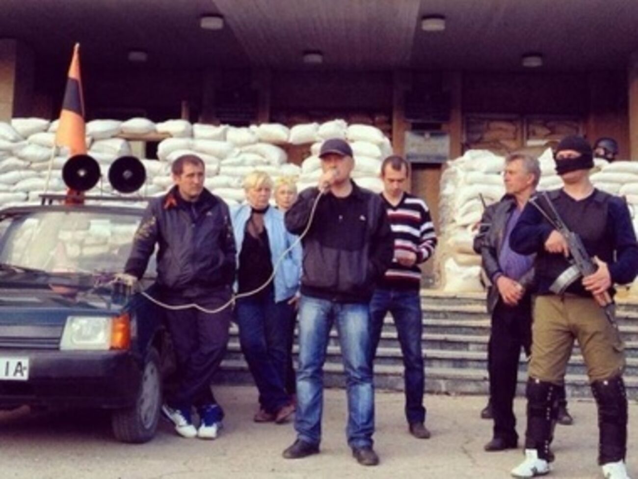 О референдуме в Славянске заявил лидер сепаратистов Вячеслав Пономарев