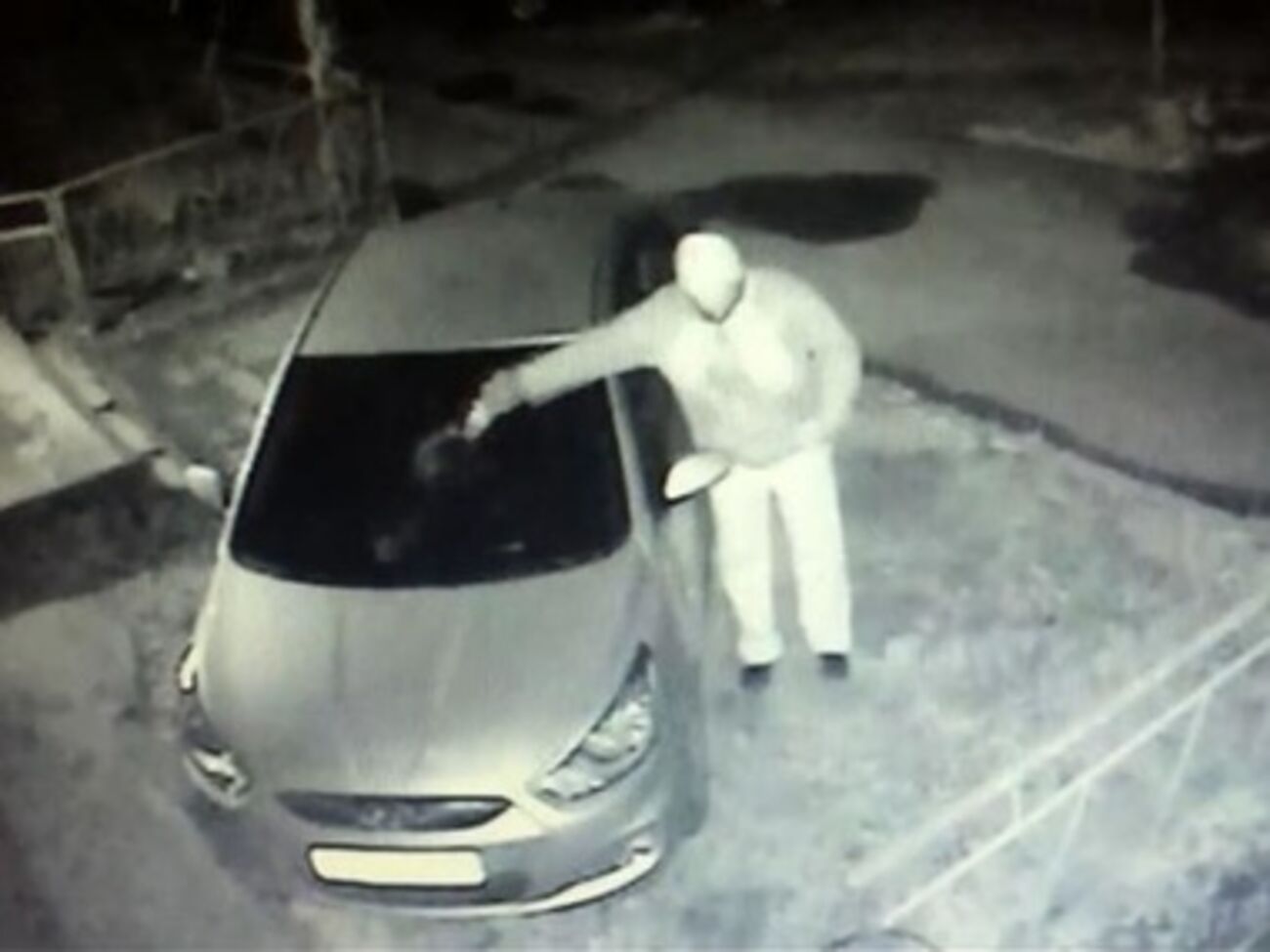 Нападение на машину журналиста Алексея Мацуки