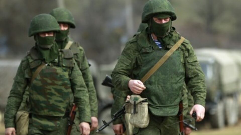 "Зеленые человечки" в Крыму