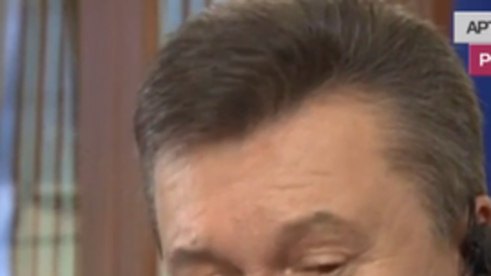 Янукович подтвердил слова Путина о вооруженной помощи