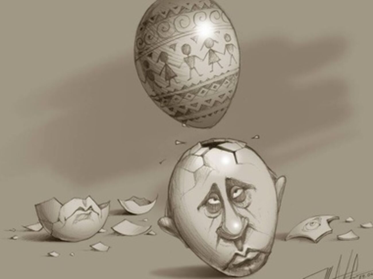 Пасхальные открытки. Фоторепортаж