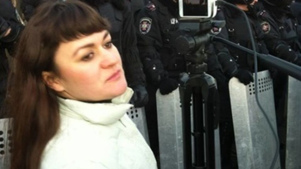 Активистка Евромайдана Ирма Крат