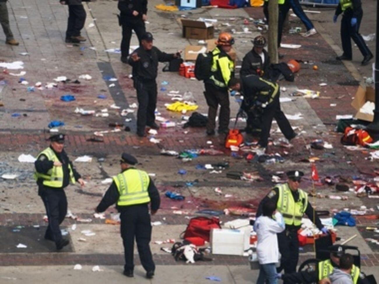 На прошлом марафоне произошел теракт