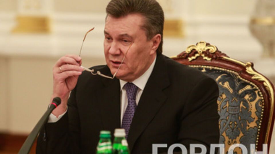 Виктор Янукович озвучил Киеву пять условий