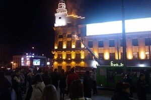 В результате пожара никто не пострадал