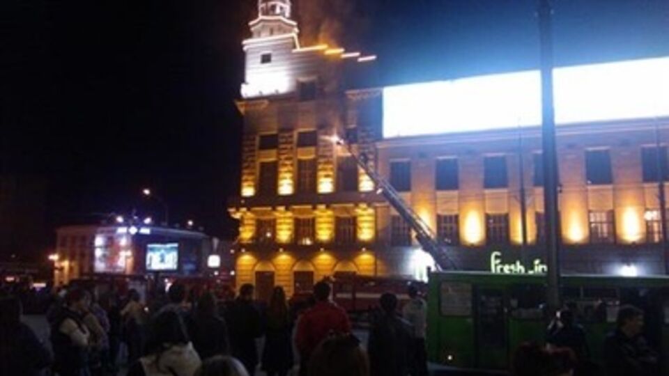 В результате пожара никто не пострадал