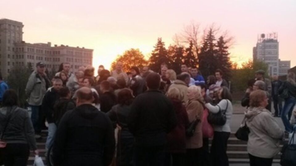 Пророссийские активисты разделились на две группы