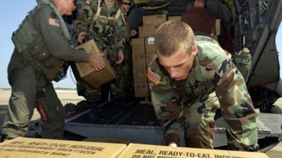 США уже предоставили украинской армии сухие пайки MRE на 3 $млн