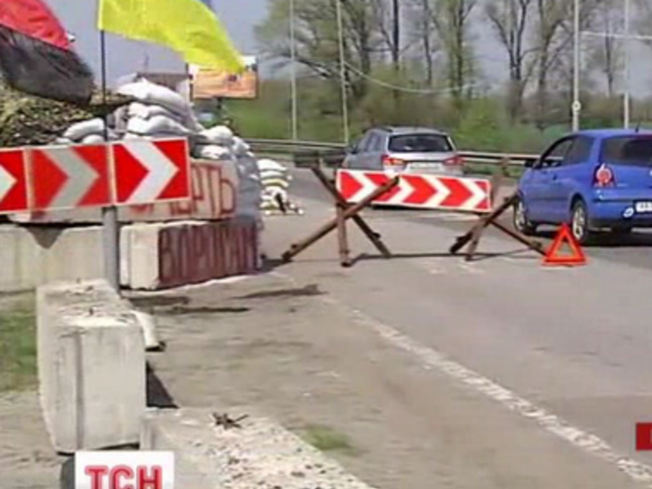 На блокпостах нет представителей "Правого сектора" и Самообороны Майдан