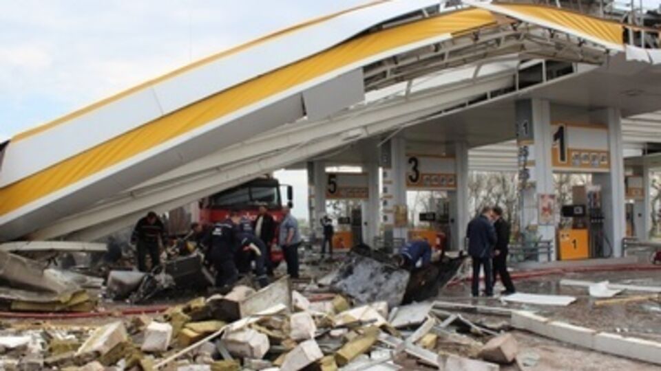 Взрыв произошел во вторник утром