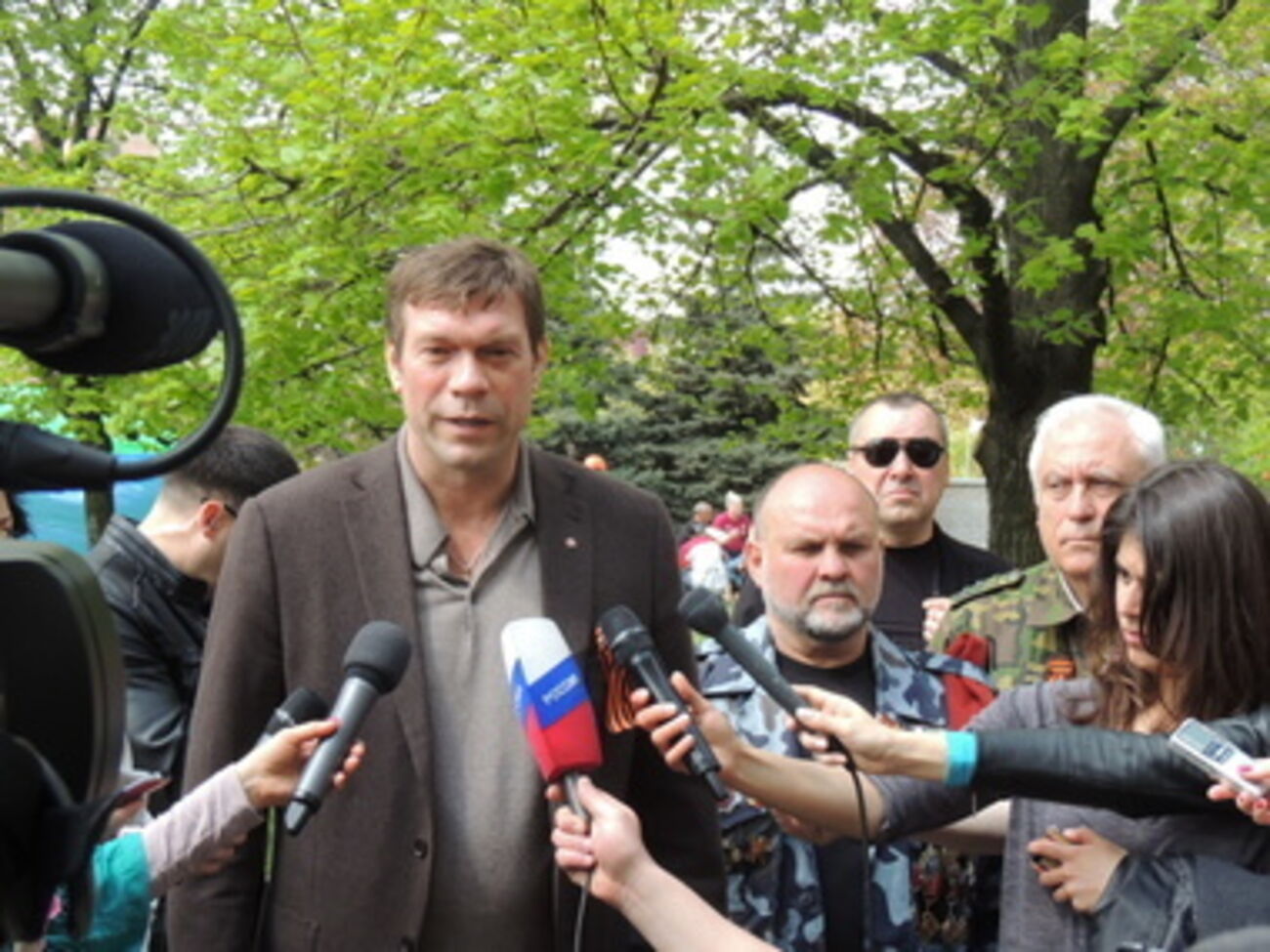 Олег Царев встретился &nbsp;в Донецке&nbsp;с бывшими беркутовцами