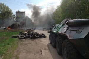 По сообщениям СМИ, антитеррористическая операция в Славянске приостановлена