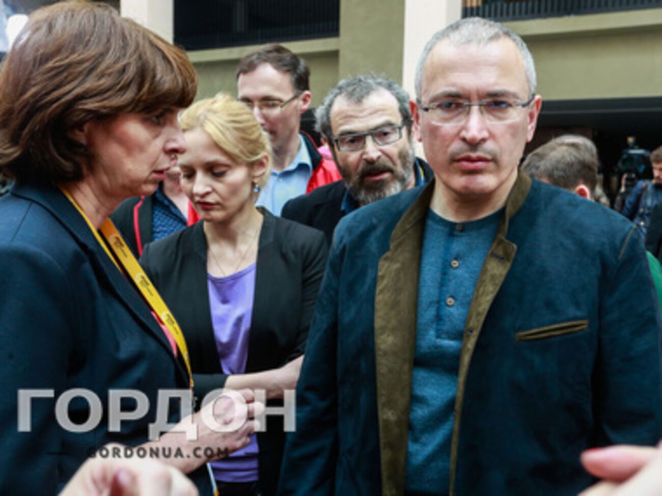 Михаил Ходорковский открывал конференцию