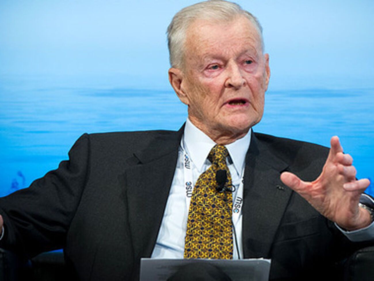 Американский политолог, социолог и государственный деятель Збигнев Бжезинский