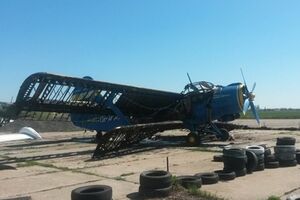 Экипаж самолета пострадал незначительно