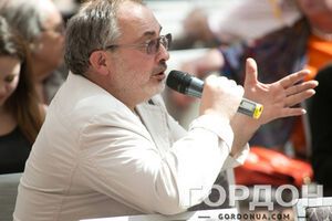 Марат Гельман выступает на конференции "Россия --- Украина: Диалог"