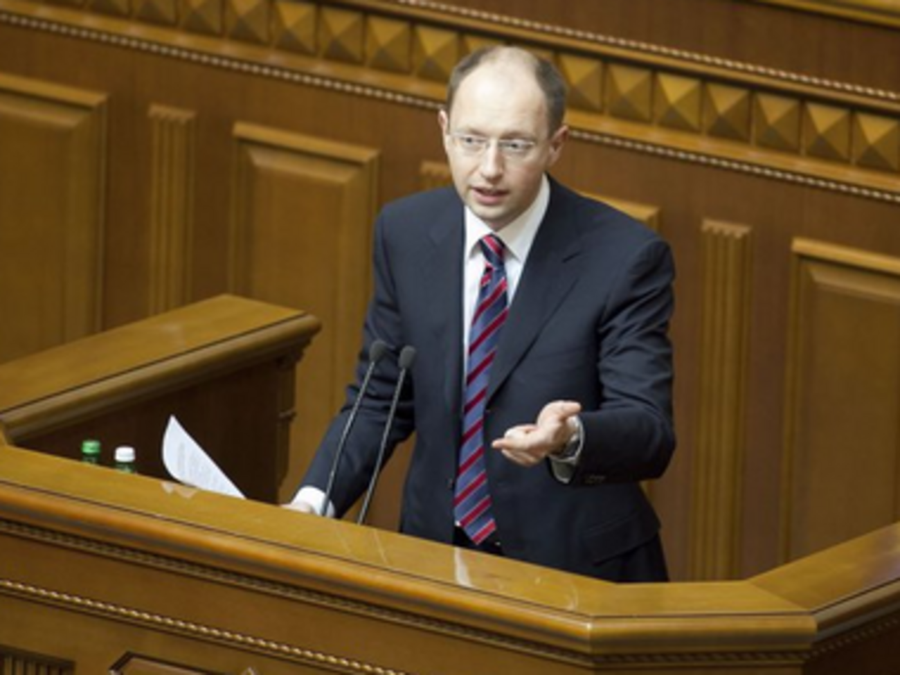 Премьер-министр Украины Арсений Яценюк