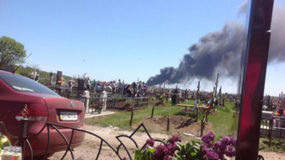 Склады горели два часа