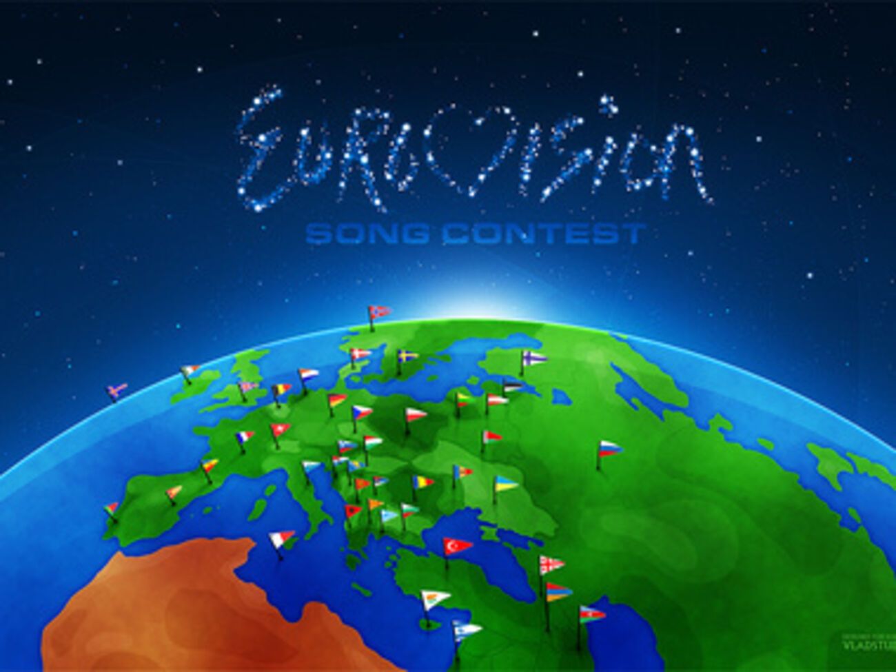 "Евровидение" пройдет 6---10 мая в Дании