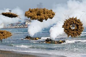 Военные учения КНДР