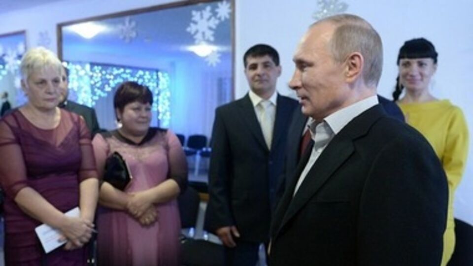 Рейтинг доверия россиян к Владимиру Путину растет