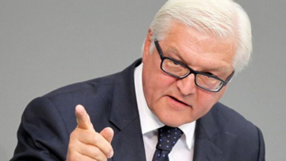 Глава МИД Германии Франк-Вальтер Штайнмайер