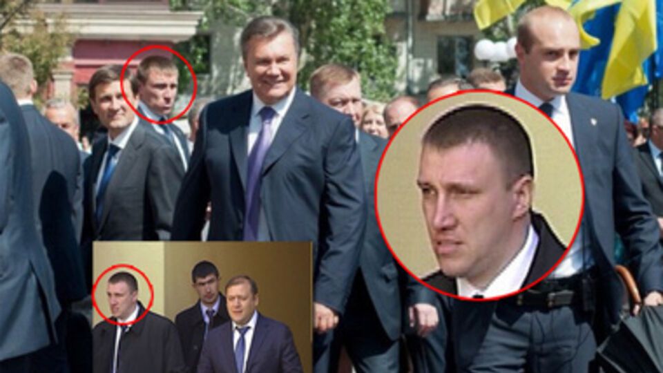 Журналисты опознали в охране Добкина охранников Януковича