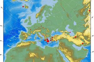Неподалеку от Афин произошло землетрясение