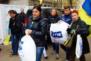 Заместитель командира Олег Кудренко поблагодарил активистов за помощь