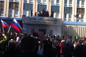 Штурм СБУ в Луганске