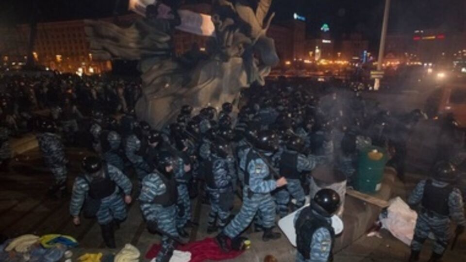 Беркут на Майдане