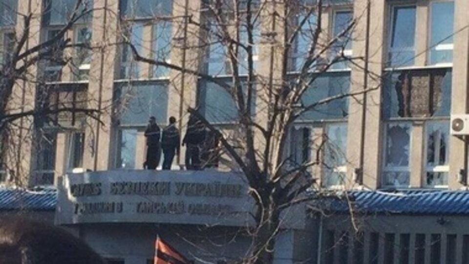 МВД: В Луганске сепаратисты захватили оружие СБУ