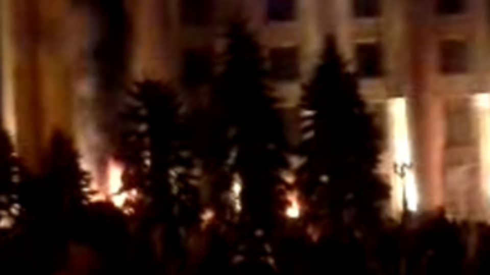 Сепаратисты скандируют "Харьков!"