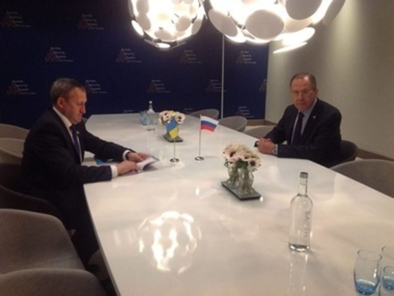 Андрей Дещица и Сергей Лавров