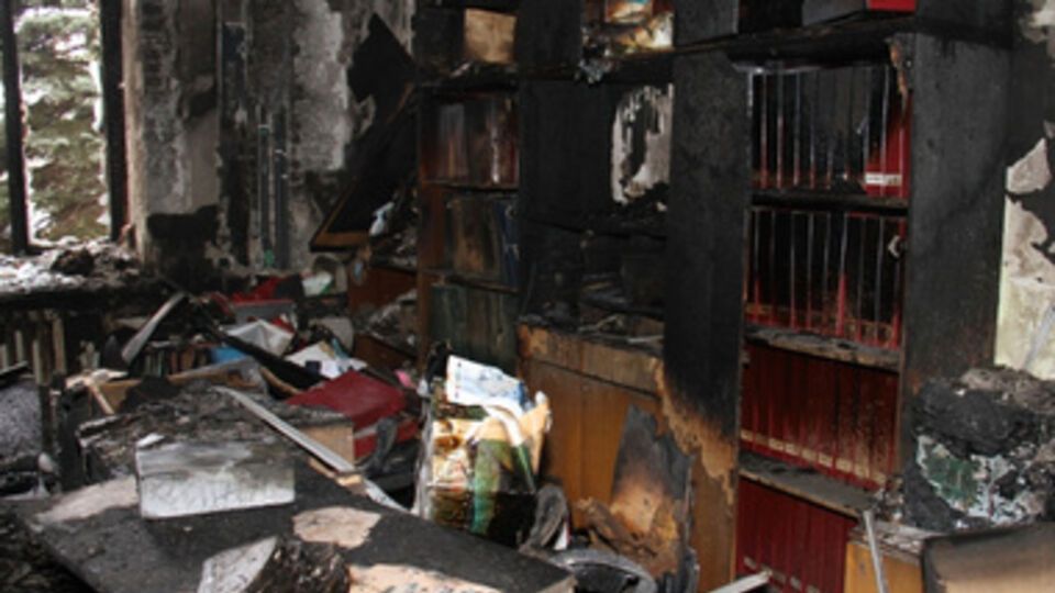 Харьковская облгосадминистарция после штурма, пожара и освобождения. Фоторепортаж