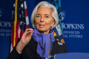 Глава МВФ Кристин Лагард ранее заявила, что ситуация в Украине может повлиять на развитие мировой экономики