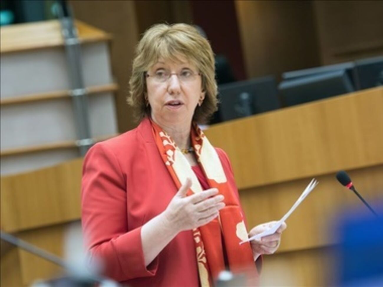 Эштон призвала безотлагательно провести конституционную реформу