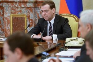 Российский премьер Дмитрий Медведев