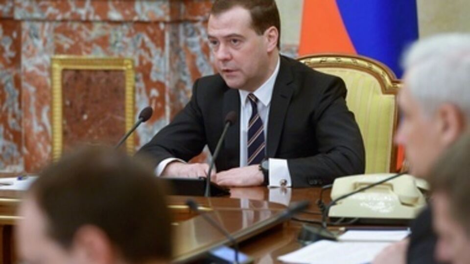 Российский премьер Дмитрий Медведев