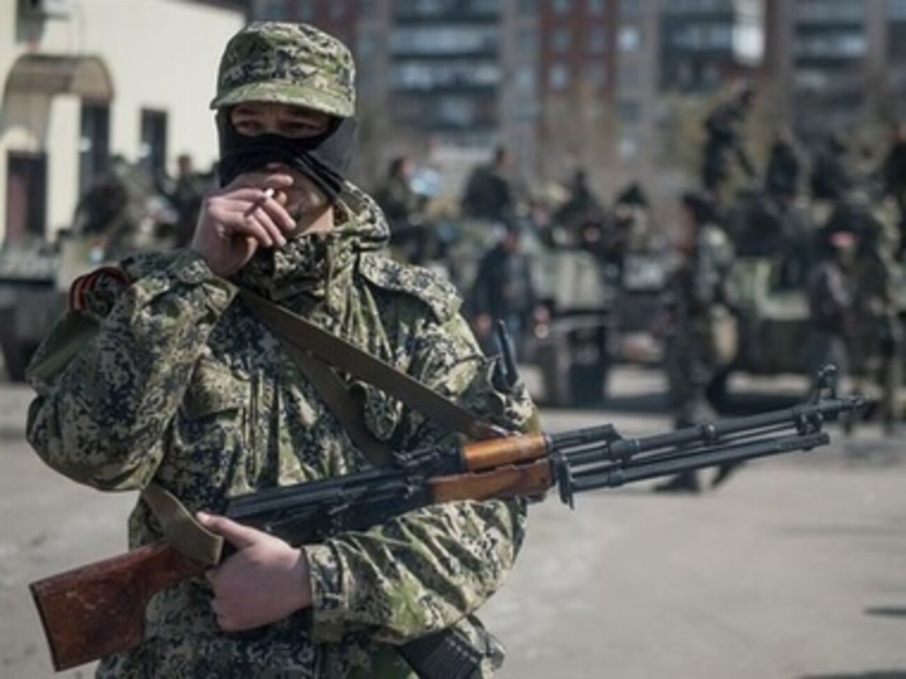 В Свердловске Луганской области организовали штаб "Самообороны"