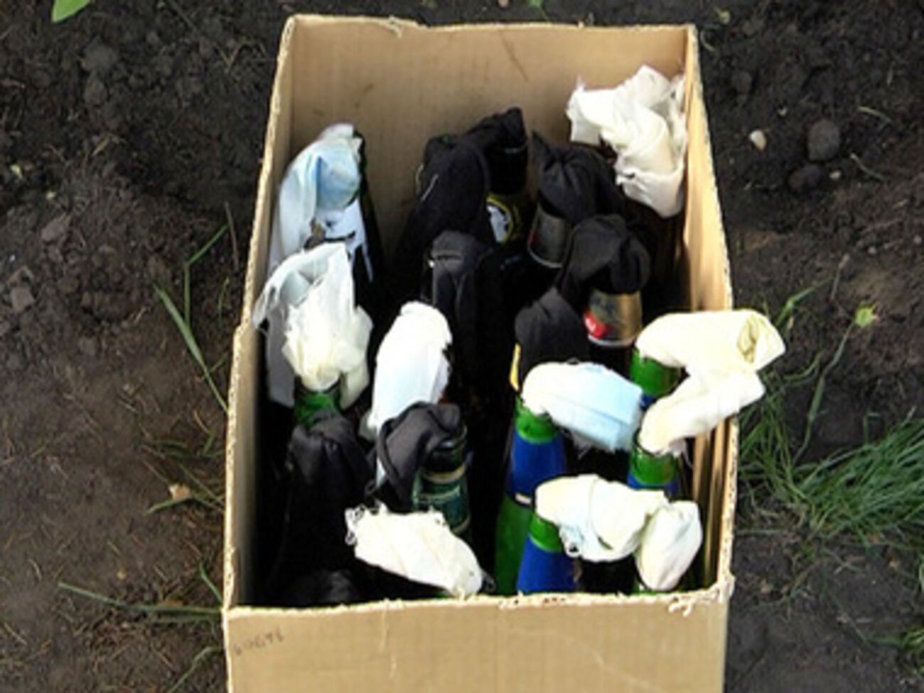 21 бутылка изъята правоохранителями