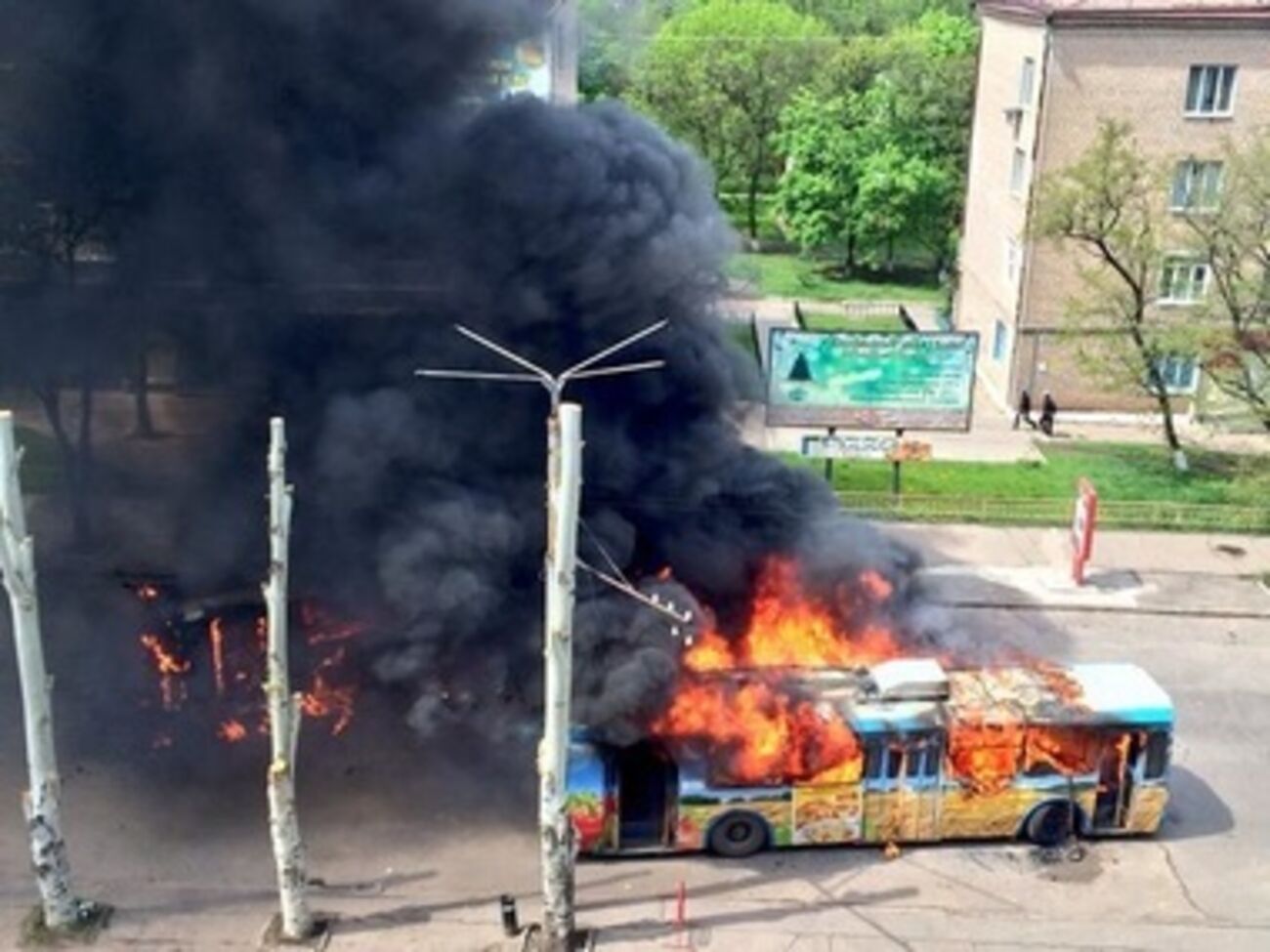 Краматорск во время антитеррористической операции в городе