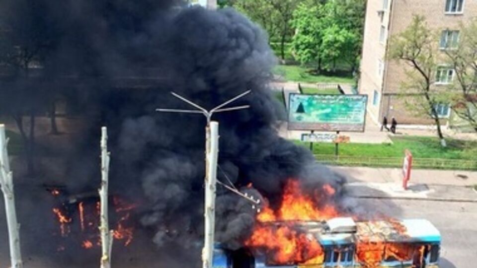 Краматорск во время антитеррористической операции в городе