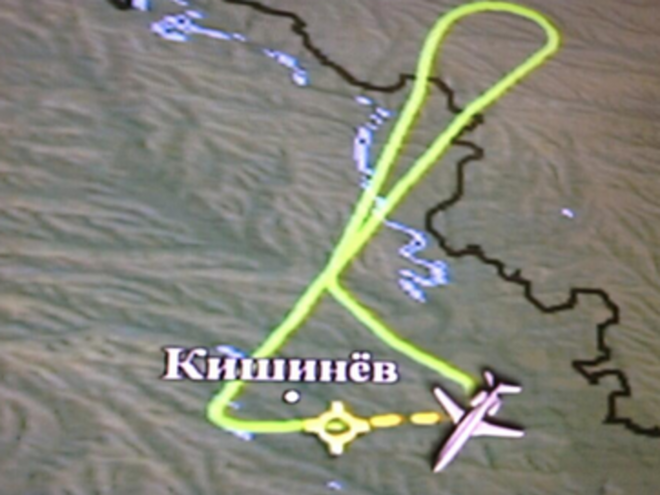 Владимир Мединский опубликовал траекторию движения самолета