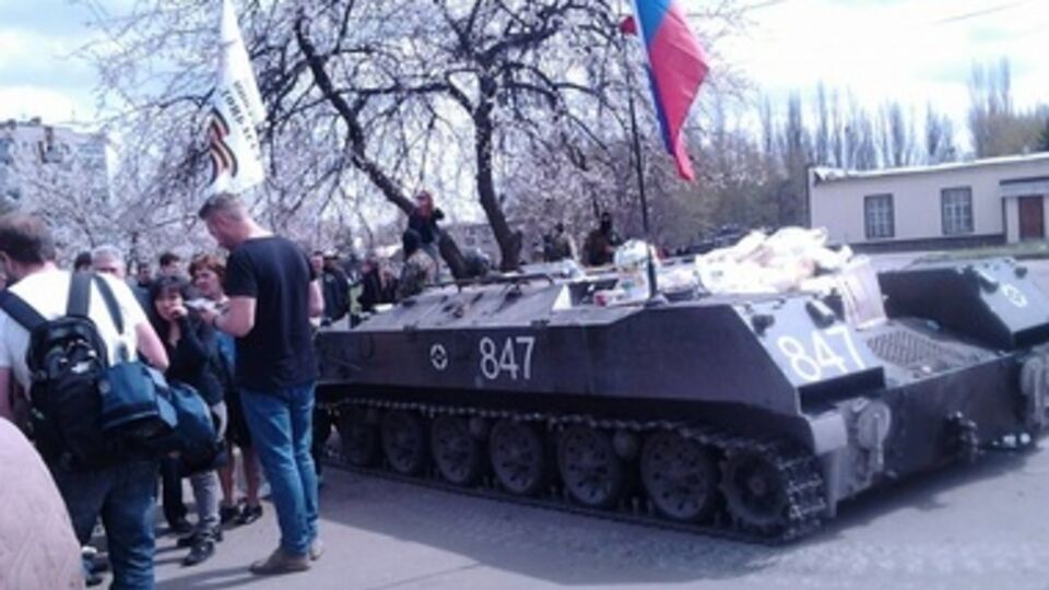 Сепаратисты в Славянске