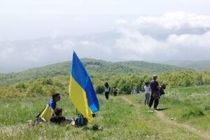 Восхождение на гору длилось около четырех часов